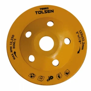 mode pas cher Disque Segmente 5mm 125×22,2mm Turbo Cup (76682) TOLSEN – 100453 10